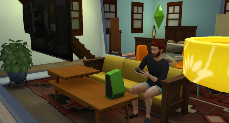 At least Patrick lets me use his console when I’m waiting to hear from my agency.